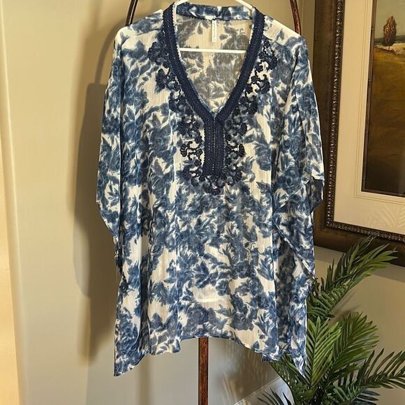 Swimsuit Coverup Caftan - Picture 1 of 5